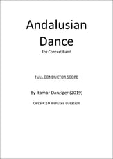 Andalusian Dance Concert Band sheet music cover